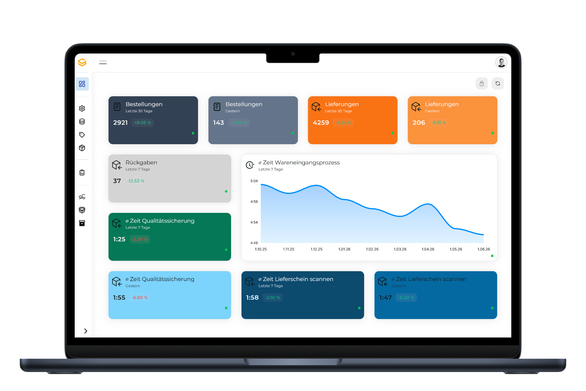 Enterprise Inbound Logistics & Warehouse Management Platform